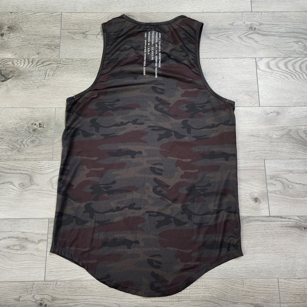 ASRV Mens Camo Training Workout Tank Top Size Small NWOT - Picture 3 of 10